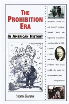 Library Binding The Prohibition Era in American History Book