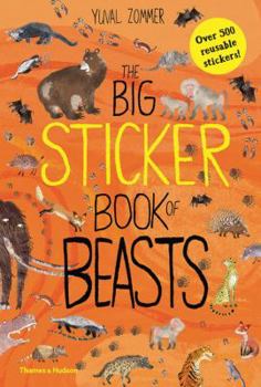 Paperback The Big Sticker Book of Beasts Book