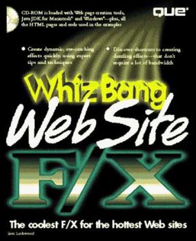 Paperback Whiz Bang Web Site F/X Book