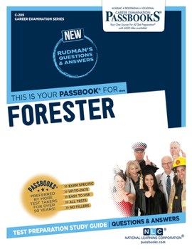 Paperback Forester (C-289): Passbooks Study Guide Volume 289 Book