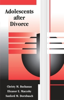 Paperback Adolescents After Divorce Book