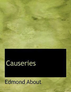 Paperback Causeries [French] [Large Print] Book