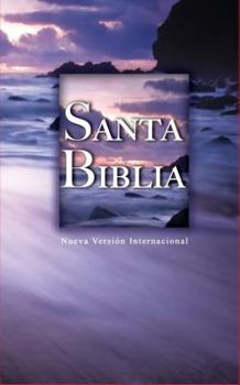 Hardcover Santa Biblia: Nueva Version International, Beach Scene (Spanish Edition) Book
