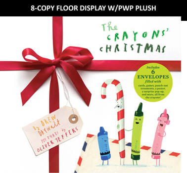 Hardcover Crayons Christmas 8c FD PWP Plush Book