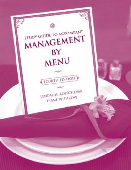 Paperback Study Guide to Accompany Management by Menu, 4e Book