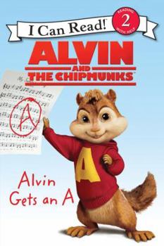 Paperback Alvin and the Chipmunks: Alvin Gets an A Book