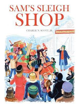 Hardcover Sam's Sleigh Shop Book