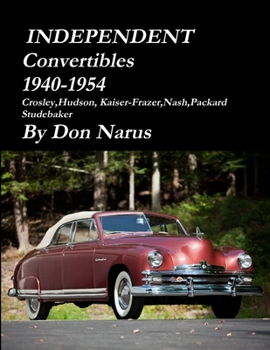 Paperback Independent Convertibles 1940-1954 Book