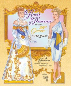 Paperback Royal Princesses of the 20th Century Paper Dolls Book