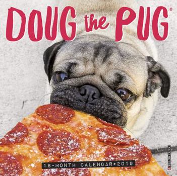 Doug the Pug Mini 2019 Wall Calendar (Dog Breed Calendar)