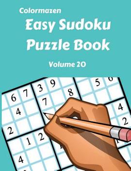 Paperback Easy Sudoku Puzzle Book Volume 20 [Large Print] Book