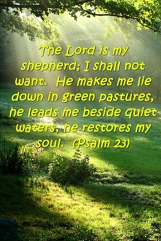 2020 Weekly Planner Bible Verse Lord Is My Shepherd Psalm 23 134 Pages: 2020 Planners Calendars Organizers Datebooks Appointment Books Agendas