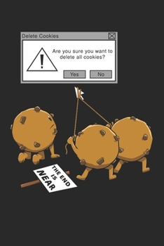 Paperback Delete Cookies Are You Sure You Want To Delete All Cookies?: DIN A5 Computer Nerd Notizheft - 120 Seiten leeres Computer Nerd Notizbuch f?r Notizen in Book