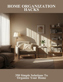 Paperback Home Organization Hacks: 350 Simple Solutions To Organize Your Home Book