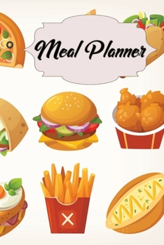 Paperback Meal Planner: Grocery List With Weekly Meal Planner Book