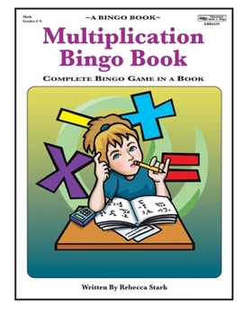 Paperback Multiplication Bingo Book: Complete Bingo Game In A Book