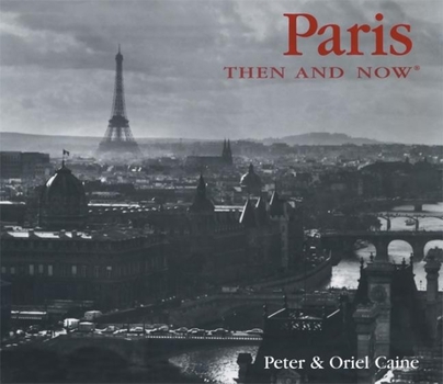 Hardcover Paris Then and Now Book