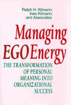 Hardcover Managing Ego Energy Book