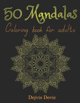 Paperback 50 Mandalas: Coloring book for adults Book