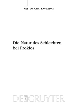 Nature of the Bad in Proclus