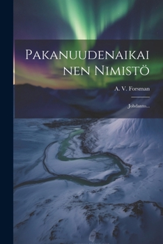 Paperback Pakanuudenaikainen Nimistö: Johdanto... [Finnish] Book