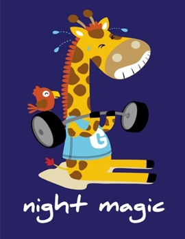 night magic: Coloring Pages for Boys, Girls, Fun Early Learning, Toddler Coloring Book