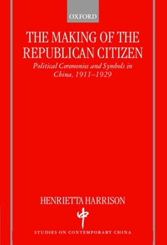 Hardcover The Making of the Republican Citizen Book