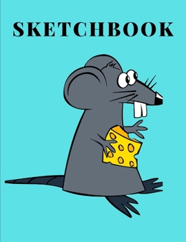 Paperback Sketchbook: Blank For Drawing And Sketching With A Large Journal Cute Cartoon Forest Animals!: Sketchbook for Girls: (Owl, Fox, Bi Book