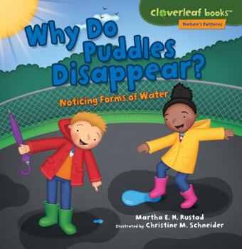 Paperback Why Do Puddles Disappear?: Noticing Forms of Water Book