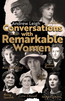 Paperback Conversations with Remarkable Women [Large Print] Book