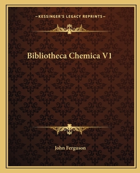 Paperback Bibliotheca Chemica V1 Book