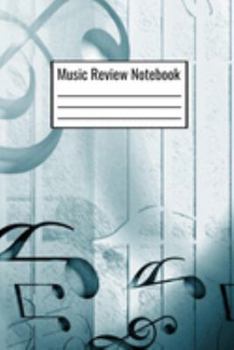 Paperback Music Review Notebook: Music Review Journal For Kids Teens Adults To Rate And Review Music Book