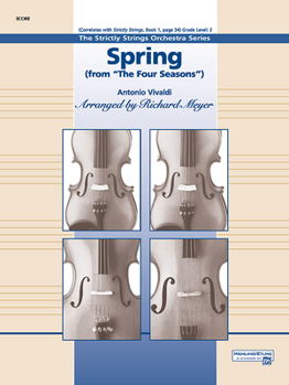 Paperback Spring: (From the Four Seasons), Conductor Score Book