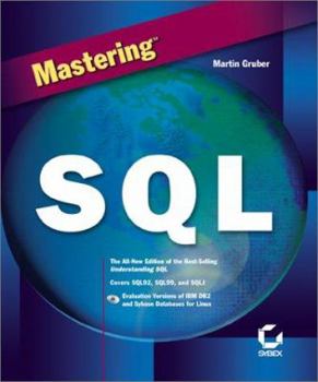 Paperback Mastering SQL [With CDROM] Book