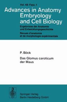Paperback Das Glomus Caroticum Der Maus [German] Book