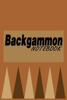 Backgammon: journal or notebook with 120 lined pages, Lined, 6x9 (15.2 x 22.9 cm): Backgammon Player Gift - Backgammon Diary Notebook