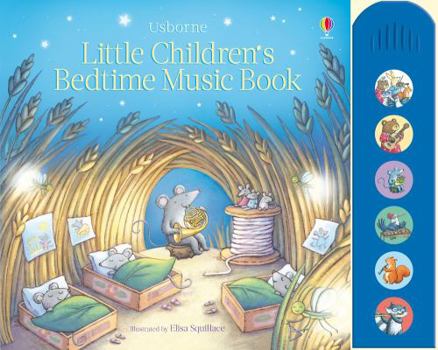 Hardcover Little Childrens Bedtime Music Book
