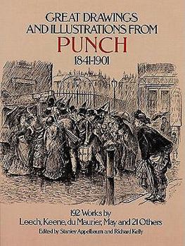 Paperback Great Drawings and Illustrations from Punch, 1841-1901 Book