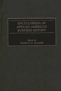Hardcover Encyclopedia of African American Business History Book