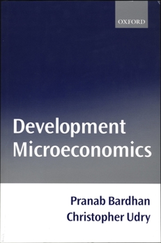 Paperback Development Microeconomics Book