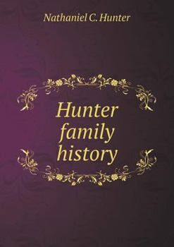 Paperback Hunter family history Book