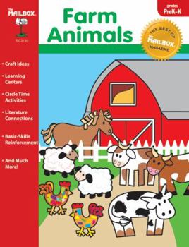 Paperback The Best of The Mailbox Themes - Farm Animals Book