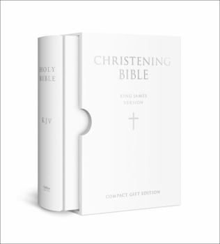 Hardcover Standard Christening Gift Bible-KJV Book