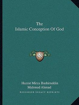 Paperback The Islamic Conception Of God Book