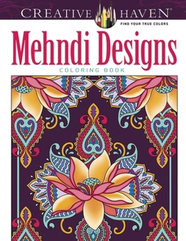 Paperback Creative Haven Mehndi Designs Collection Coloring Book