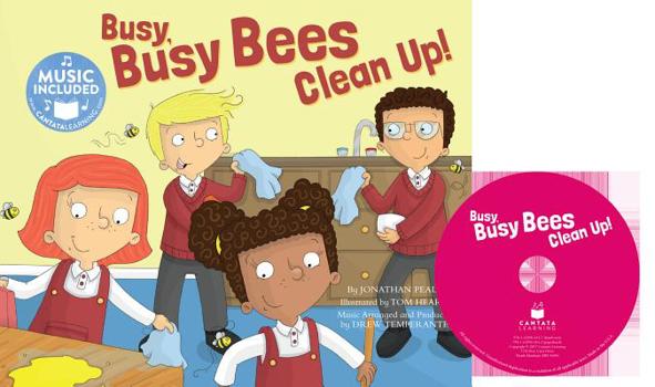 Paperback Busy, Busy Bees Clean Up! Book