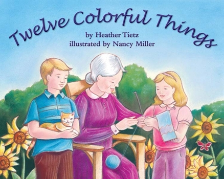 Hardcover Twelve Colorful Things Book