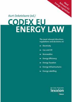 Paperback Codex EU Energy Law Book