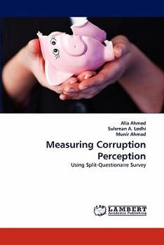 Measuring Corruption Perception: Using Split-Questionaire Survey