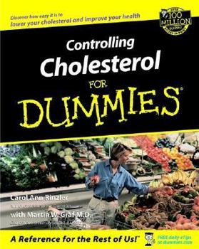Paperback Controlling Cholesterol for Dummies Book